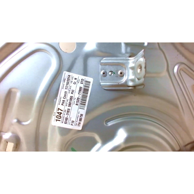 Mechanizm sterowania elektrycznego szyby drzwi przednich prawych Hyundai iX35 (LM) (2010 - teraz) iX 35 SUV 2.0 CRDi 16V 4x4 (D4HA)
