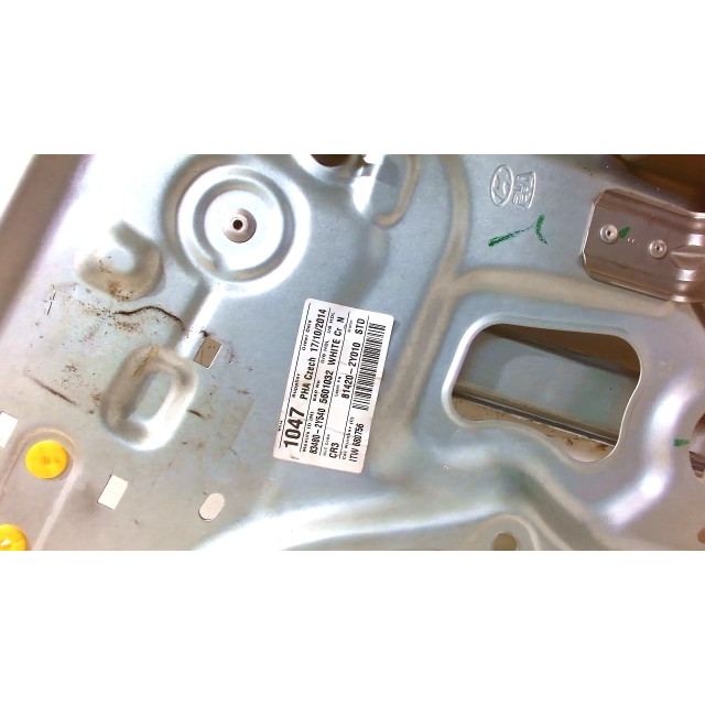 Mechanizm sterowania elektrycznego szyby drzwi tylnych prawych Hyundai iX35 (LM) (2010 - teraz) iX 35 SUV 2.0 CRDi 16V 4x4 (D4HA)