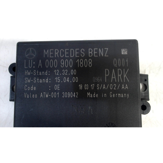 Komputerowa kontrola odległości parkowania Mercedes-Benz S (W222/V222/X222) (2014 - teraz) S (W222) Sedan 6.0 S-600 V12 36V Biturbo (M277.980)