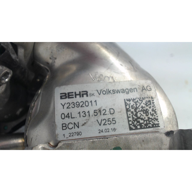 Chłodnica do odzyskiwania spalin Volkswagen Golf VII Variant (AUVV) (2013 - 2020) Combi 1.6 TDI BlueMotion 16V (CXXB)
