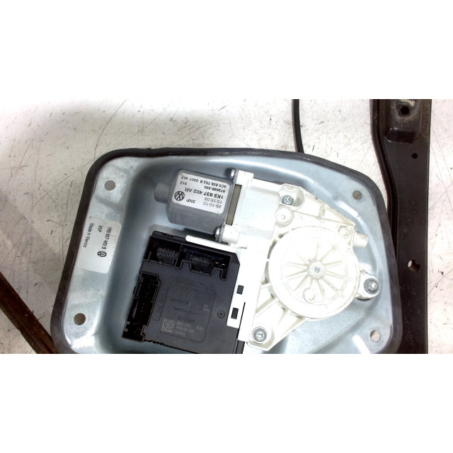 Mechanizm sterowania elektrycznego szyby drzwi przednich prawych Volkswagen Golf VI Variant (AJ5/1KA) (2009 - 2013) Combi 2.0 GTD 16V (CFHC(Euro 5))