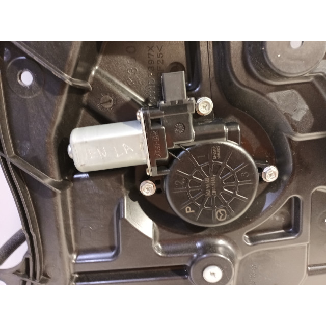 Mechanizm sterowania elektrycznego szyby drzwi tylnych lewych  6 SportBreak (GH19/GHA9) (2008 - 2013) 2.2 CDVi 16V 163 (R2AA)