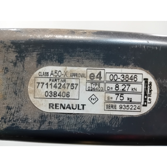 Hak holowniczy Renault Grand Scénic III (JZ) (2009 - 2016) MPV 1.4 16V TCe 130 (H4J-700(H4J-A7))