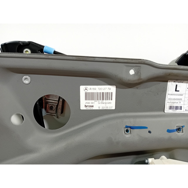 Mechanizm sterowania elektrycznego szyby drzwi przednich lewych Mercedes-Benz B (W245/242) (2005 - 2011) Hatchback 2.0 B-180 CDI 16V (OM640.940(Euro 4))