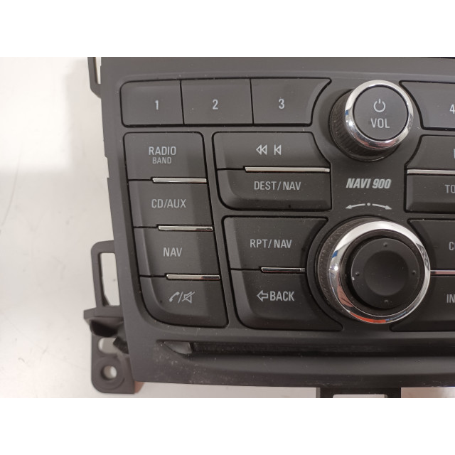 Multimedialny panel sterowania Vauxhall / Opel Zafira Tourer (P12) (2011 - 2016) MPV 1.4 Turbo 16V EcoFLEX (A14NET(Euro 5))