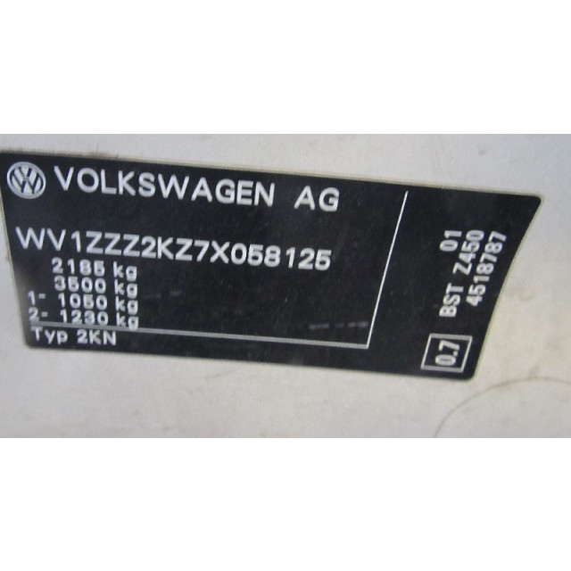 Wycieraczka przednia prawa Volkswagen Caddy III (2KA/2KH/2CA/2CH) (2004 - 2010) Van 2.0 SDI (BST)