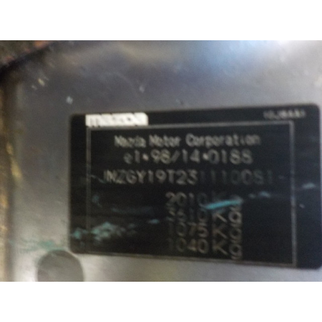 Panel sterowania temperaturą Mazda 6 Sportbreak (GY19/89) (2002 - 2007) 2.0 CiDT 16V (RF5C)