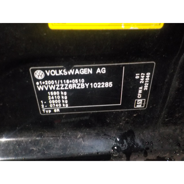 Przełącznik zespolony Volkswagen Polo V (6R) (2009 - 2014) Hatchback 1.2 TDI 12V BlueMotion (CFWA(Euro 5))
