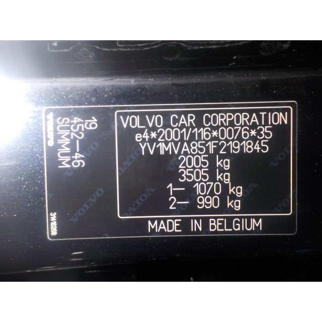 Wycieraczka przednia prawa Volvo V40 (MV) (2014 - 2019) 2.0 D4 16V (D4204T14)