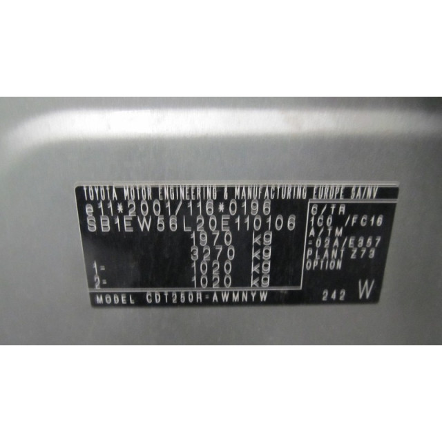 Panel sterowania temperaturą Toyota Avensis Wagon (T25/B1E) (2003 - 2008) Combi 2.0 16V D-4D (1CD-FTV)
