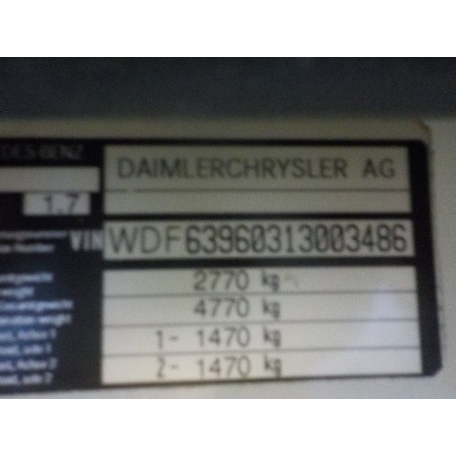 Silnik wentylatora nagrzewnicy Mercedes-Benz Vito (639.6) (2003 - 2010) Van 2.2 111 CDI 16V (OM646.982)