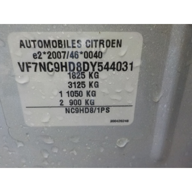 Silnik pompy wspomagania układu kierowniczego Citroën C4 Berline (NC) (2012 - 2015) Hatchback 5-drs 1.6 Hdi (DV6C(9HD))