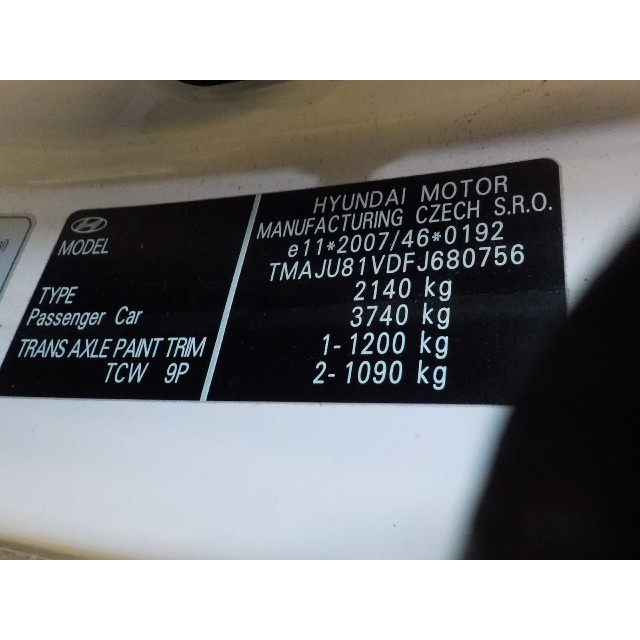 Panel sterowania temperaturą Hyundai iX35 (LM) (2010 - teraz) iX 35 SUV 2.0 CRDi 16V 4x4 (D4HA)