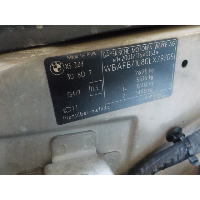 Panel sterowania, szyby sterowane elektrycznie BMW X5 (E53) (2001 - 2007) SUV 3.0d 24_V (M57-D30)
