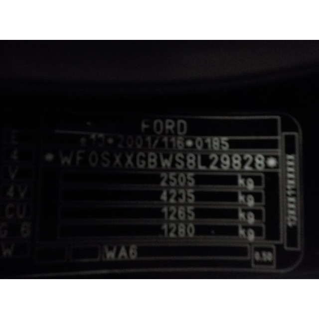 Wycieraczka szyby tylnej Ford S-Max (GBW) (2006 - 2014) MPV 2.0 TDCi 16V 136 (UKWA(Euro 5))