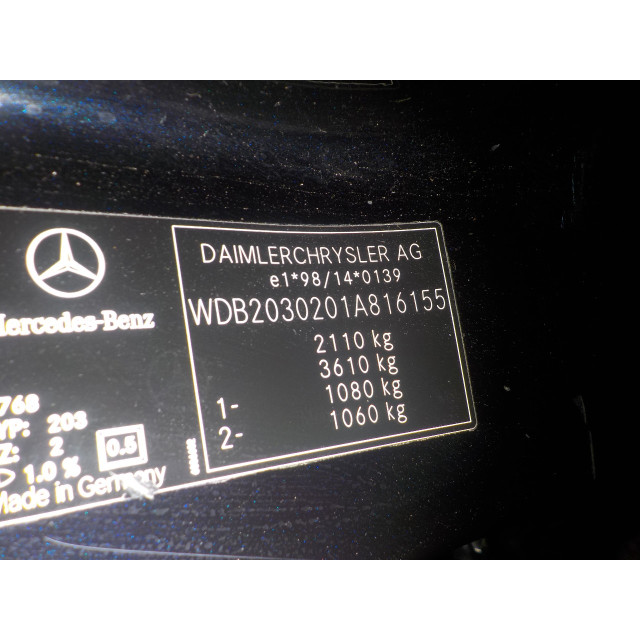 Silnik Mercedes-Benz C (W203) (2005 - 2007) Sedan 3.0 C-320 CDI V6 24V (OM642.910)