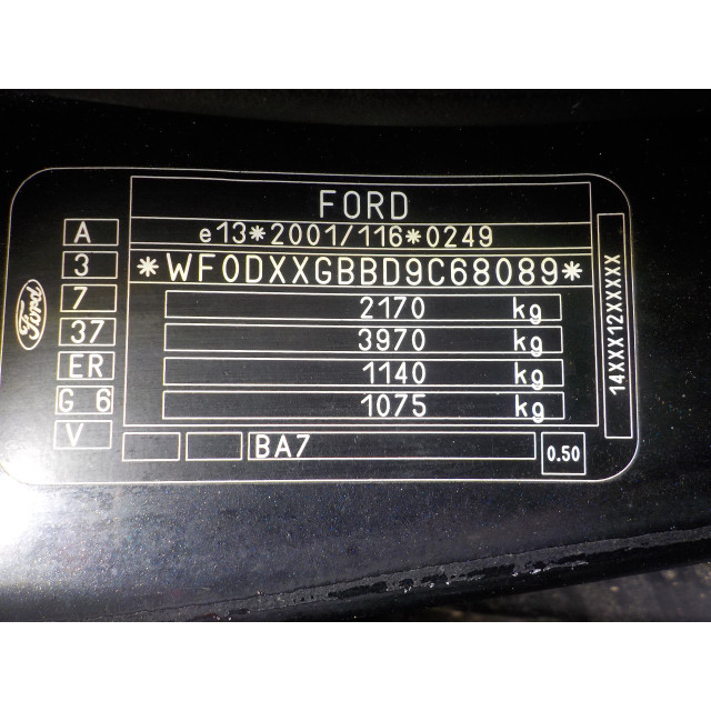 Kolumna zawieszenia przednia lewa Ford Mondeo IV (2007 - teraz) Sedan 2.0 TDCi 130 16V (AZBA)