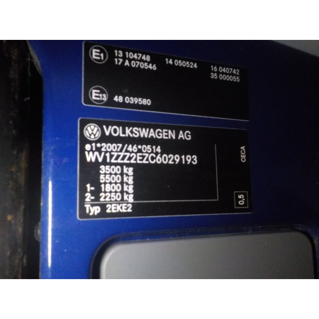 Światło przeciwmgielne prawe Volkswagen Crafter (2006 - 2013) Bus 2.5 TDI 30/32/35 (CECA(Euro 5))
