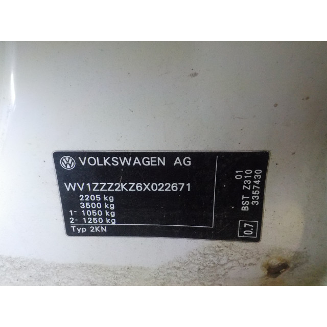 Panel sterowania temperaturą Volkswagen Caddy III (2KA/2KH/2CA/2CH) (2004 - 2010) Van 2.0 SDI (BST)