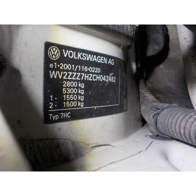 Mechanizm sterowania elektrycznego szyby drzwi przednich prawych Volkswagen Transporter T5 (2009 - 2015) Van 2.0 TDI DRF (CCHA)