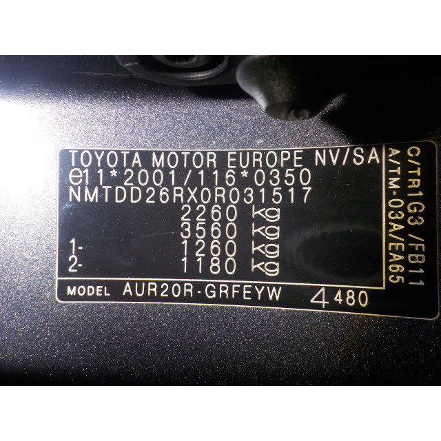 Pompa układu ABS Toyota Verso (2009 - teraz) MPV 2.0 16V D-4D-F (1AD-FTV)