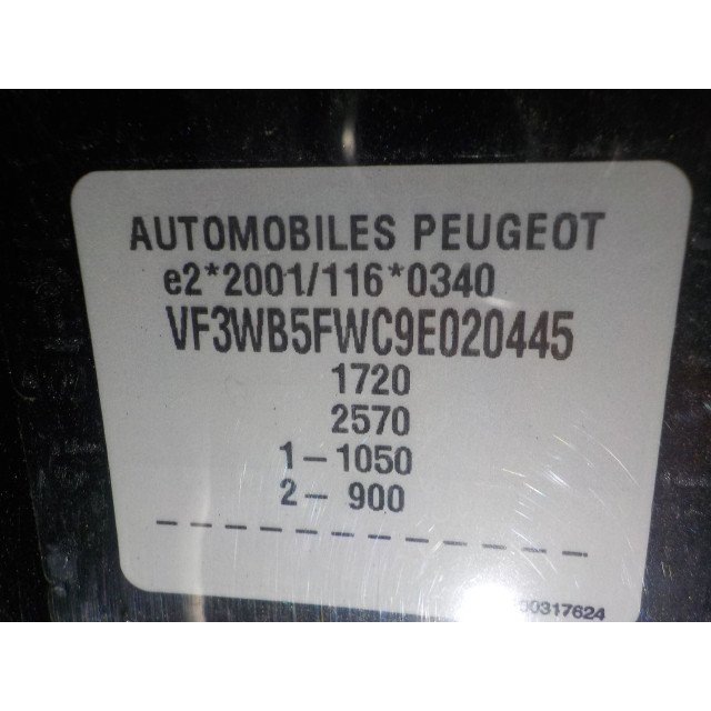 Różne elementy układu hydraulicznego Peugeot 207 CC (WB) (2007 - 2013) Cabrio 1.6 16V (EP6C(5FS))