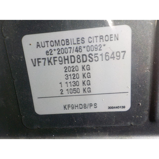 Kamera tylna Citroën DS5 (KD/KF) (2012 - 2015) Hatchback 5-drs 1.6 HDiF 16V (DV6C(9HD))