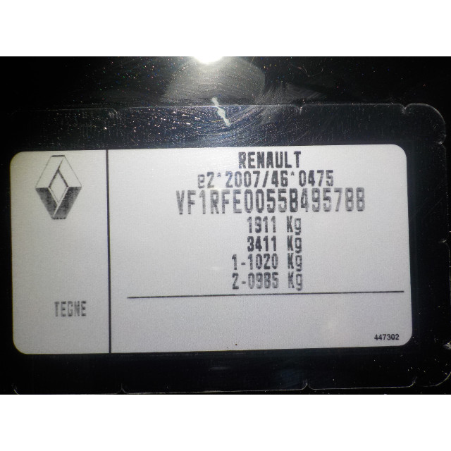 Pedał hamulca Renault Kadjar (RFEH) (2015 - teraz) Kadjar (RFE) SUV 1.2 Energy TCE 130 (H5F-408)