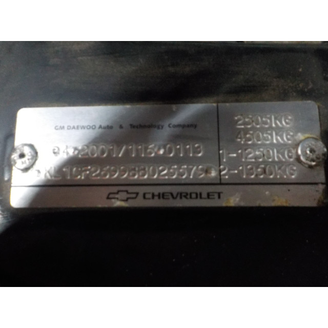 Panel sterowania, szyby sterowane elektrycznie Daewoo/Chevrolet Captiva (C100) (2011 - teraz) Captiva (C140) SUV 2.2 D 16V 4x4 (Z22D1)