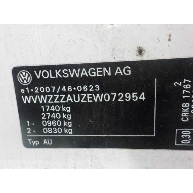 Nagrzewnica rezystancyjna Volkswagen Golf VII (AUA) (2013 - 2020) Hatchback 1.6 TDI BlueMotion 16V (CRKB)
