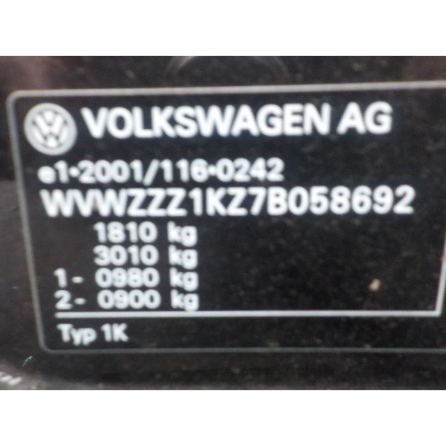 Zacisk hamulcowy przedni lewy Volkswagen Golf V (1K1) (2003 - 2008) Hatchback 1.6 FSI 16V (BLF(Euro 4))