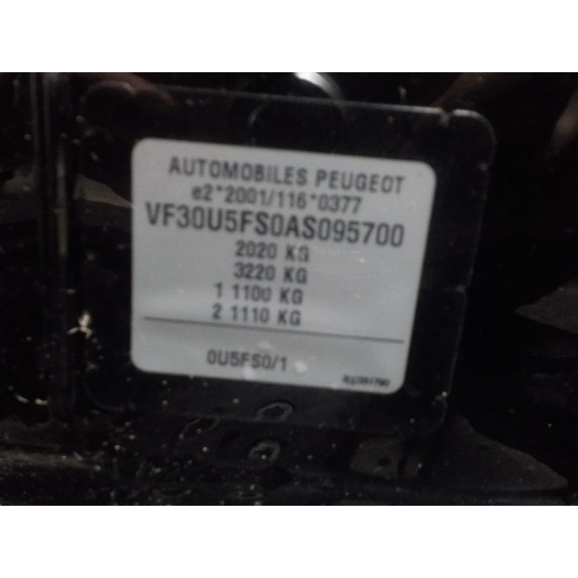 Silnik wentylatora nagrzewnicy Peugeot 3008 I (0U/HU) (2009 - 2016) MPV 1.6 VTI 16V (EP6C(5FS))