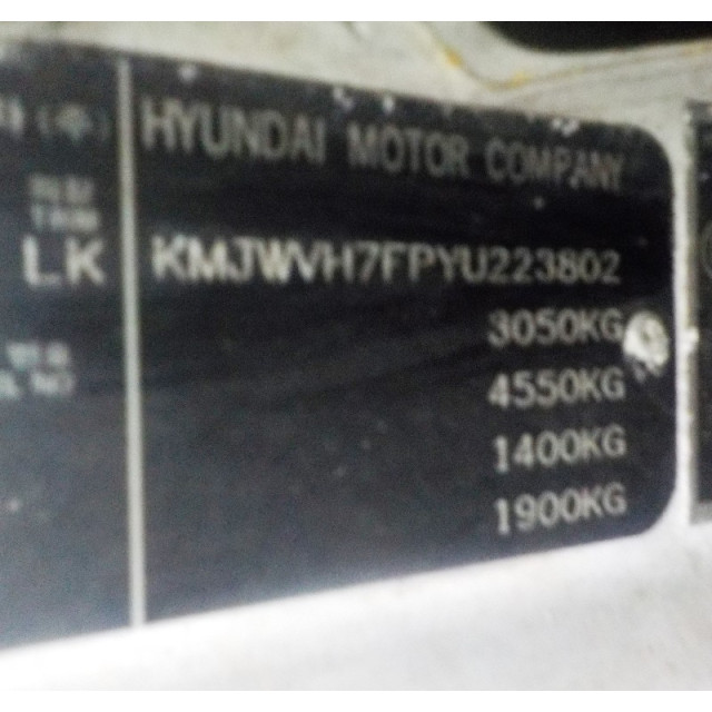 Mechanizm elektryczny centralnego zamka drzwi przednich lewych Hyundai H 1/H 200 (1997 - 2004) Bus 2.5 TD (D4BF)
