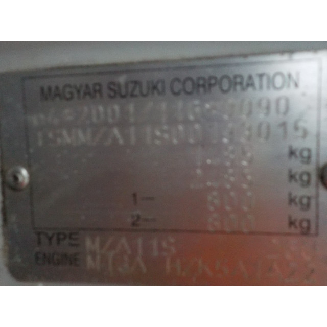 Amortyzator przedni lewy Suzuki Swift (ZA/ZC/ZD1/2/3/9) (2005 - 2010) Hatchback 1.3 VVT 16V (M13A VVT)