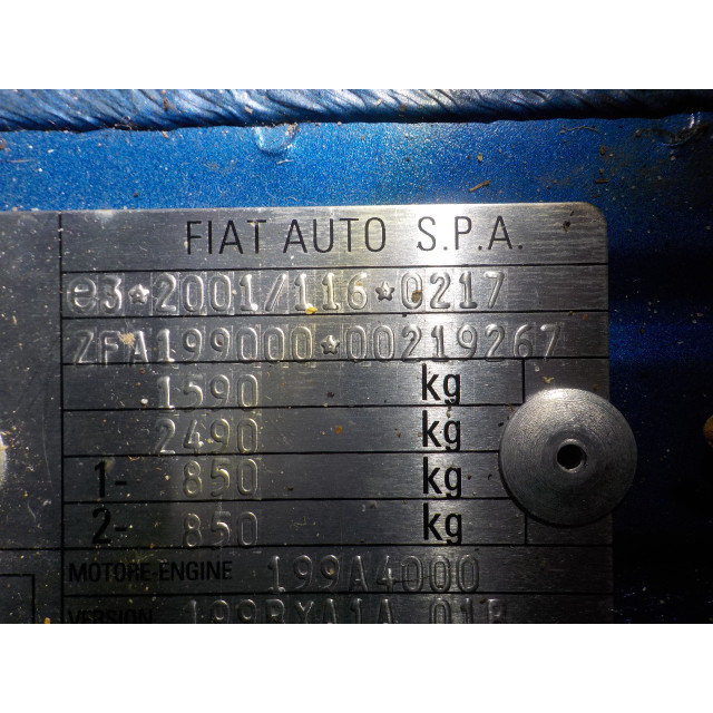 Lusterko zewnętrzne prawe sterowane elektrycznie Fiat Grande Punto (199) (2005 - teraz) Hatchback 1.2 (199.A.4000(Euro 4))