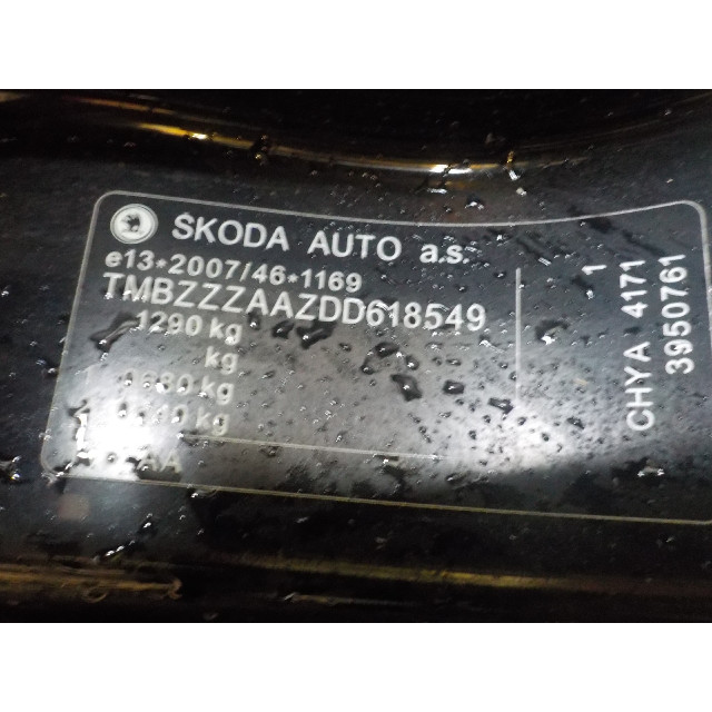 Mechanizm elektryczny centralnego zamka drzwi przednich prawych Skoda Citigo (2011 - 2019) Hatchback 1.0 12V (CHYA)