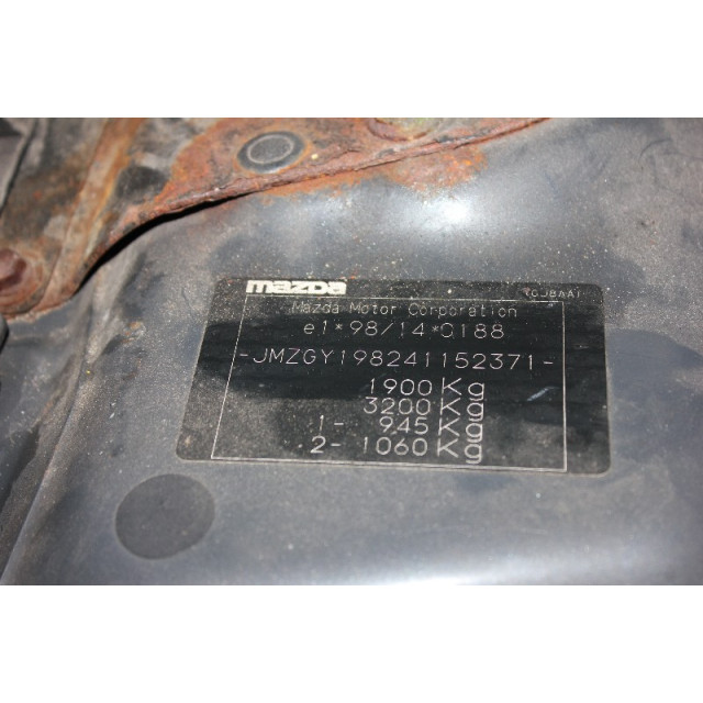 Silnik wycieraczek szyby tylnej Mazda 6 Sportbreak (GY19/89) (2002 - 2007) 1.8i 16V (L813)