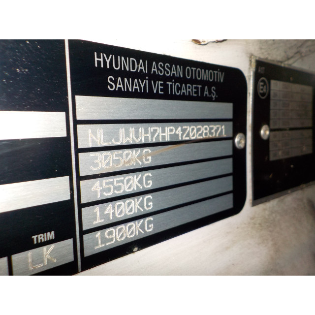 Panel sterowania, szyby sterowane elektrycznie Hyundai H-1/H-200 (2000 - 2006) Van 2.5 Tdi (D4BH)