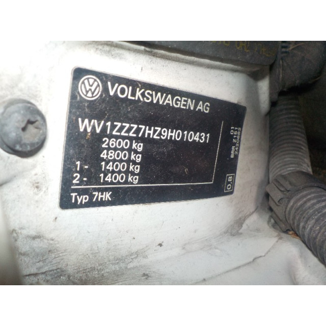Zacisk hamulcowy przedni prawy Volkswagen Transporter T5 (2006 - 2009) Van 1.9 TDi (BRR)