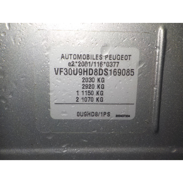 Silnik wentylatora Peugeot 3008 I (0U/HU) (2013 - 2016) MPV 1.6 HDiF 16V (DV6C(9HD))