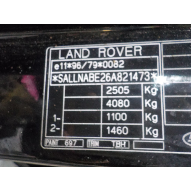 Turbosprężarka Land Rover & Range Rover Freelander Hard Top (2001 - 2006) Terreinwagen 2.0 td4 16V (204D3)