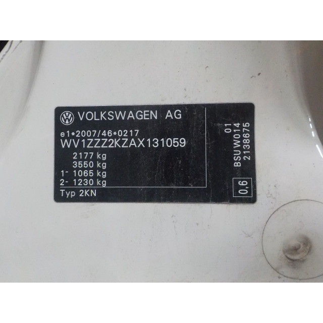 Panel sterowania temperaturą Volkswagen Caddy III (2KA/2KH/2CA/2CH) (2005 - 2010) Van 1.9 TDI (BSU)