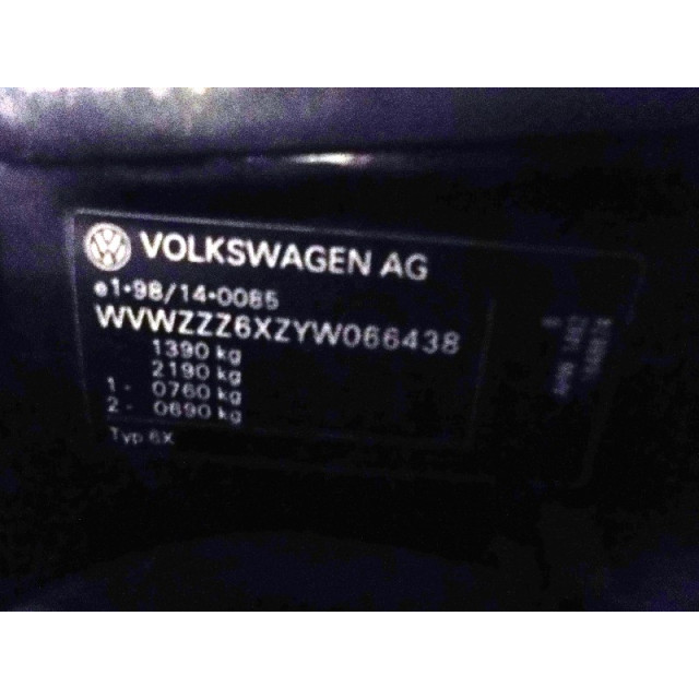 Silnik wycieraczek szyby przedniej Volkswagen Lupo (6X1) (1998 - 2005) Hatchback 3-drs 1.4 16V 75 (APE)