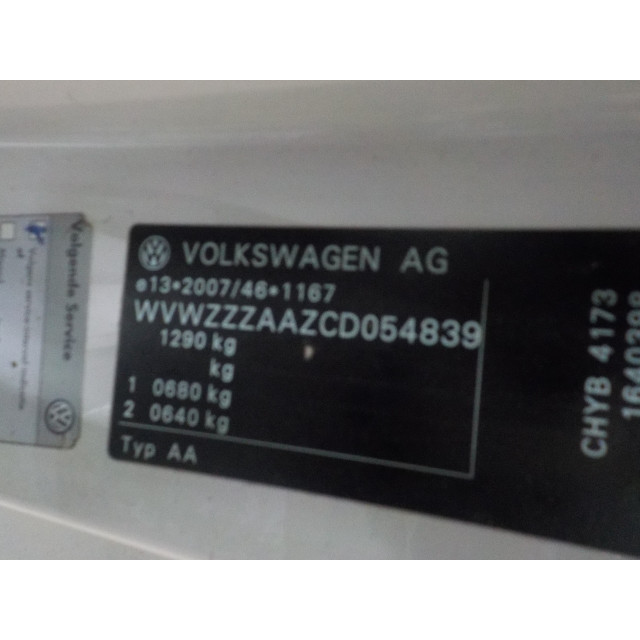 Przełącznik lusterek sterowanych elektrycznie Volkswagen Up! (121) (2011 - 2019) Hatchback 1.0 12V 75 (CHYB)