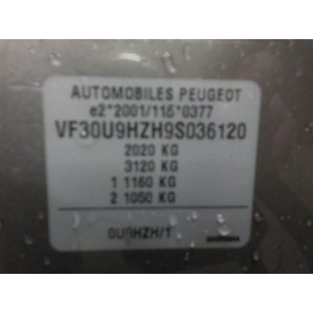 Radioodtwarzacz Peugeot 3008 I (0U/HU) (2009 - 2016) MPV 1.6 HDiF 16V (DV6TED4.FAP(9HZ))