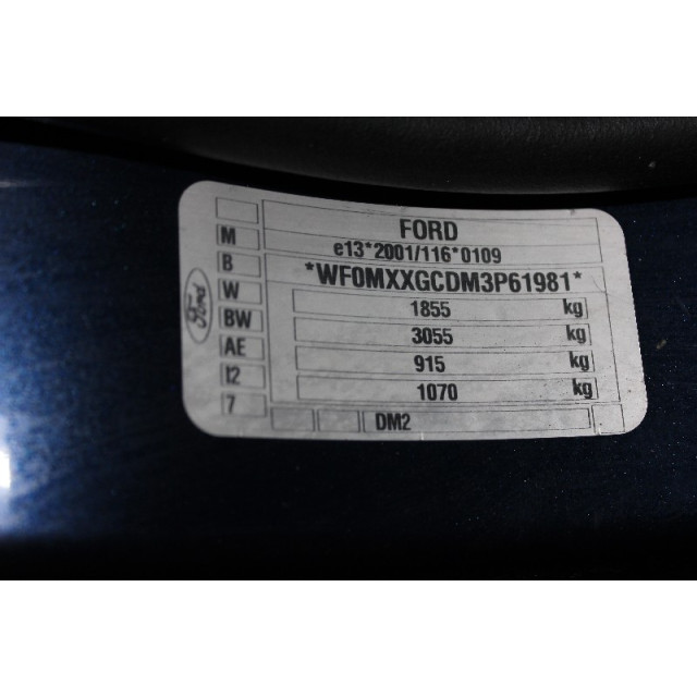 Silnik wycieraczek szyby tylnej Ford Focus C-Max (2003 - 2007) MPV 1.6 16V (HWDB(Euro 4))