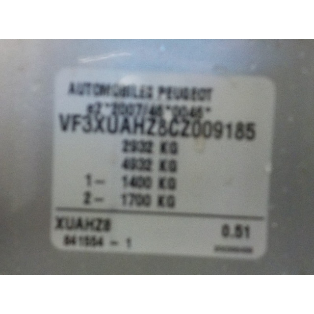 Pompa układu klimatyzacji Peugeot Expert (G9) (2011 - 2016) Van 2.0 HDiF 16V 130 (DW10CD(AHZ))