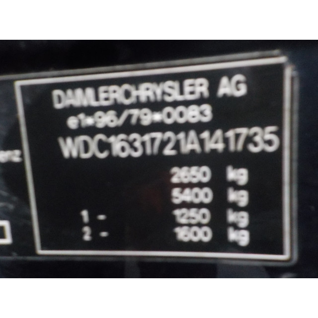 Pompa układu klimatyzacji Mercedes-Benz ML I (163) (1998 - 2005) SUV 430 4.3 V8 24V (M113.942)