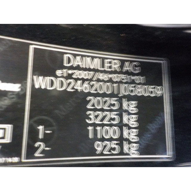 Silnik wentylatora nagrzewnicy Mercedes-Benz B (W246/242) (2011 - teraz) Hatchback 1.8 B-180 CDI BlueEFFICIENCY 16V (OM651.901)