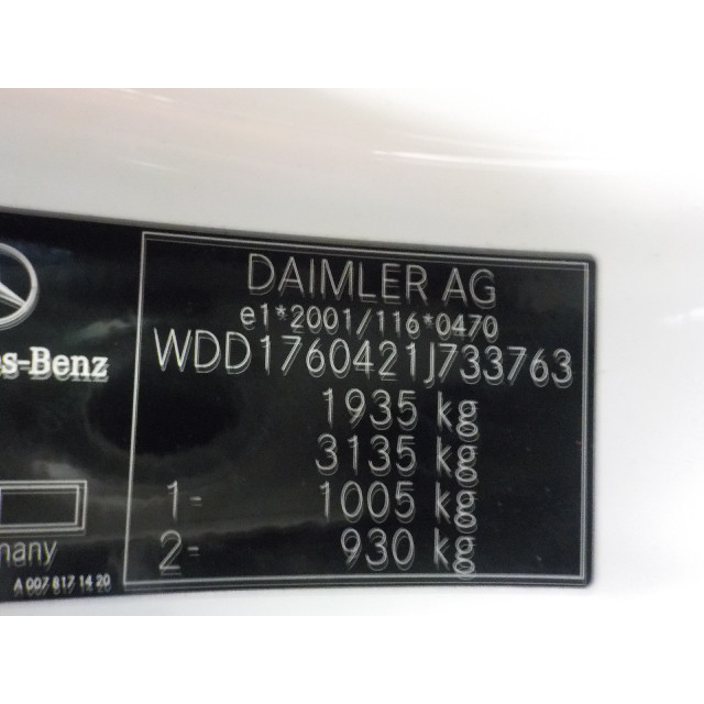 Przełącznik świateł Mercedes-Benz A (W176) (2012 - 2018) Hatchback 1.6 A-180 16V (M270.910)